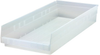 Economy 4 Shelf Bin, Clear; Bin Colour Quantum Storage - 42AC5841 - Newark, An Avnet Company