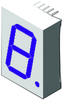 Display, Seven Segment, 25Mm, Red; Led Color Lumex - 09J9470 - Newark, An Avnet Company