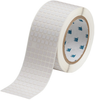 Brady B-497 White Polyimide Thermal Transfer Die-Cut Thermal Transfer Printer Label Roll - 0.25 in Width - 0.25 in Height - THT-70-497-20 - 662820-56128 - R. S. Hughes Company, Inc.
