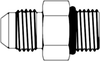 JIC to O-Ring -- FG6400-02-02 - Image