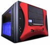 Apevia X-QPACK2 Portable 3 Window Case - Red - 110082 - Xoxide