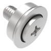 Flush Screw Assembly, 8-32 Thread, Phillips Recess, Stainless Steel, Passivated -- F5-832-P4 - Image