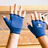 Impacto Viscolas 50100 Large Lycra/Polyester Cotton Fingerless Glove Liner - 628167-06542 - 628167-06542 - R. S. Hughes Company, Inc.