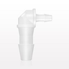 Elbow Connector, Barbed, Natural - 62018 - Qosina Corp.