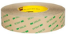 3M 9672LE Clear Transfer Tape - 38 mm Width x 55 m Length - 0.127 mm Thick - Polycoated Kraft Paper Liner - 91893 -- 051111-91893
