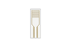 Interdigitated gold electrode over white plastic substrate - DRP-PW-IDEAU50-U50 - Metrohm USA, Inc.