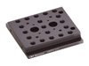 Modular Riser Plates, 3 in. x 3 in. x 0.5 in., 1/4-20 Thread - MRP3-0.5 - Newport MKS