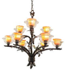 2525SB/ART Mid. Chandeliers-Glass Up - 331942 - Capital Lighting, Inc.