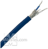 TWC-78-1 Trompeter Twinaxial Cable Blue jacket 78 ohm 1553B -- TWC-78-1 - Image