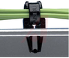 Push Barb Cable Tie Mount, Weather Resistant Nylon 6.6, black - 70044742 - Allied Electronics, Inc.