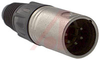 XLR Plug; Pin; 5; Tin Plated Bronze; 2.625 in. - 70197178 - Allied Electronics, Inc.
