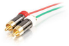 30ft Plenum-Rated RCA Stereo Audio Cable - 2221-40766-030 - Quiktron, Inc.