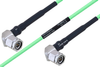 Temperature Conditioned TNC Male Right Angle to TNC Male Right Angle Low Loss Cable 18 Inch Length Using PE-P160LL Coax - PE3M0215-18 - Pasternack