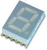 7-Segment Led Display, Mechanically Rugged, 1, 9.9 Mm, Red, Common Anode, 9 Mcd, 20 Ma Rohs Compliant Kingbright - 49Y1169 - Newark, An Avnet Company