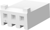 Wtb Housing, Rcpt, 3Pos, 1Row, 3.96Mm; Product Range Amp Te Connectivity - 02E8735 - Newark, An Avnet Company