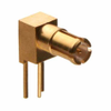 Male Horizontal Throughboard Coax Contact -- M80-314