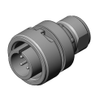 Circular Connector Assemblies - 670-N/MS3106B14S-2P-ND - DigiKey