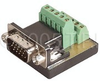 Male HD15 To Screw Terminals - HD15M-TBCM - Visual Sound, Inc.
