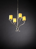 CNDL-8780-14-AMBR-NCKL Mid. Chandeliers-Pillar Candle - 497893 - Capital Lighting, Inc.