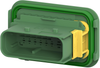 Automotive Housing, Plug, 16Pos, Green Rohs Compliant Te Connectivity - 74AJ9504 - Newark, An Avnet Company