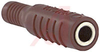 Boot, Flexible; Banana Jack; 30 VAC/60 VDC (Max.); 15 A; Flexible PVC; Red - 70198112 - Allied Electronics, Inc.