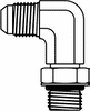 JIC to O-Ring - Long Elbow 90° -- FG6801-L-04-04 - Image