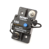 Mechanical Products 175-S0-100-2 Surface Mount Circuit Breaker, Push Trip Reset, 1/4
