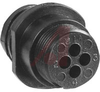 Connector, CPC; 4; Receptacle; Wire; 11; All Plastic; 5/8 in. - 24 UNEF-2A - 70083022 - Allied Electronics, Inc.