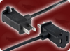 PIGGYBACK NEMA 1-15P to ROCKER SWITCH HOME // Power Cords // North American Power Cords // 2 Conductor Power Cords - 1079.144S - Quail Electronics