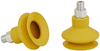 Bellows suction cup (round) with optimal adaptation to uneven surfaces FSGA 20 NBR-ESD-55 M5-AG - 10.01.06.04325 - Schmalz Inc.