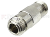RP N Female (Jack) to RP N Female (Jack) Adapter, Nickel Plated Brass, High Temp, 1.3 VSWR - SM5820 - Fairview Microwave Inc.