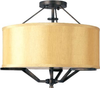 Semi-Flush Mts.-Drum Shade - 6045 - Light Center (The)