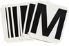 Helvetica Quik-Align Ten Packs - Black Upper Case - 8215-M - Brady Corporation