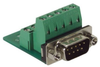 DB9 male connector for field termination - DSB00114 - MilesTek Corporation