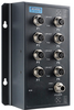 EN50155 Unmanaged PoE Ethernet Switch with 8FE, 72-110 VDC -- EKI-9508E-PH