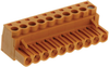 Terminal Block Pluggable, 10 Position, 22-12Awg; Pitch Spacing Weidmuller - 84F465 - Newark, An Avnet Company