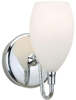 WS61-G613WT/CH Sconces-Single Glass - 610025 - Capital Lighting, Inc.