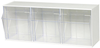 Clear Tip Out Bin, 3 Cups, White; Bin Colour Quantum Storage - 44AC7042 - Newark, An Avnet Company