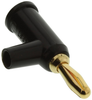 Banana Plug, 15A, Screw, Black; Gender Pomona - 77B2794 - Newark, An Avnet Company