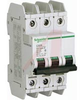 Circuit Breaker;Mag;Hndl;Cur-Rtg 30A;DIN Rail;3 Pole;Vol-Rtg 240VAC;Multi 9;D - 70007178 - Allied Electronics, Inc.