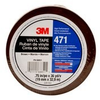 3M 471 Brown Marking Tape - 3/4 in Width x 36 yd Length - 5.2 mil Thick - 68851 - 051115-68851 - R. S. Hughes Company, Inc.