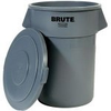 Brute Rubbermaid 265400GY Gray Lid for 55 gal Round - 265400GYRM - Wiper Master, Inc.