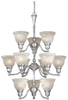 Large Chandeliers-Glass Shade - 9228 - Light Center (The)