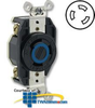Leviton 30 AMP, 600V, Non-Grounding Single Flush Receptacle -- 2690 - Image