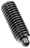 Metric Posi Hex Spring Plunger / Heavy End Force - Steel Body, Steel Nose: M10 x 1.5 Thread, End Force = 5.50 Initial x 14.50 Final without Locking Element - 67005X - Te-Co, Inc.