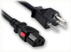 NEMA 6-15P to IEC-60320-C13 AUTO-LOCK HOME // Power Cords // High Voltage Power Cords // Straight Blade Power Cords -- 1691.072AL - Image