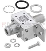 Type N F/F In/Out Bulkhead Coaxial RF Surge Protector, 125MHz - 1GHz, DC Block, 500W, None, 20kA, Blocking Cap and Gas Tube -- FMSP1022 - Image