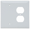 Standard Wall Plate - SPJ138-W - Hubbell Wiring Device-Kellems