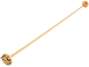 WR-8 Waveguide Section 12 Inch Straight Length with UG-387/U-Mod Round Cover Flange from 90 GHz to 140 GHz - FMW08S000-12 - Fairview Microwave Inc.