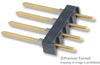 Board-Board Connector Header, 4 Position, 1Row; Connector Systems Amp - Te Connectivity - 90F4428 - Newark, An Avnet Company